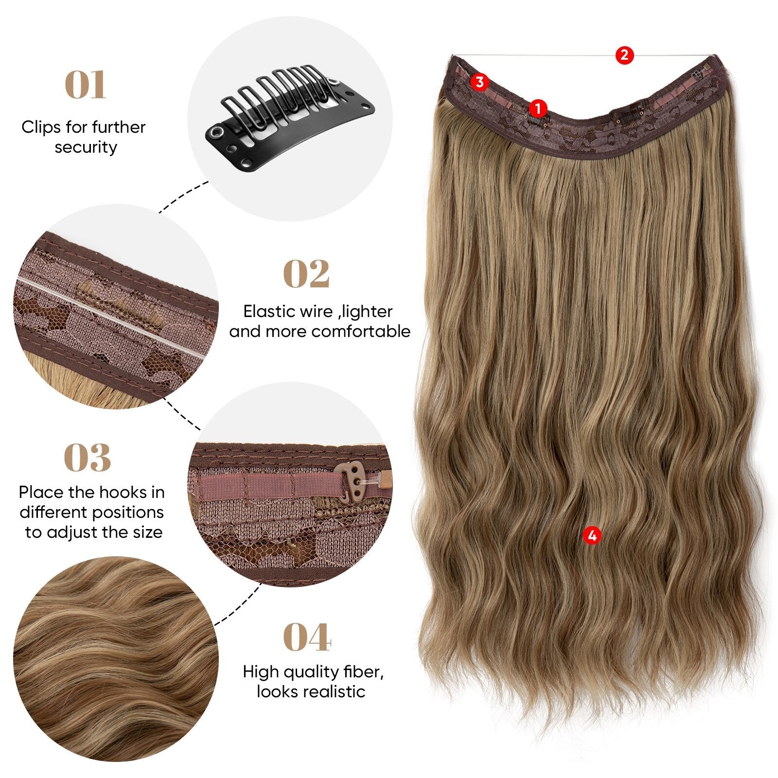 HaloGlow™ — Insta-Boost Your Confidence with Seamless, Head-Turning Hair
