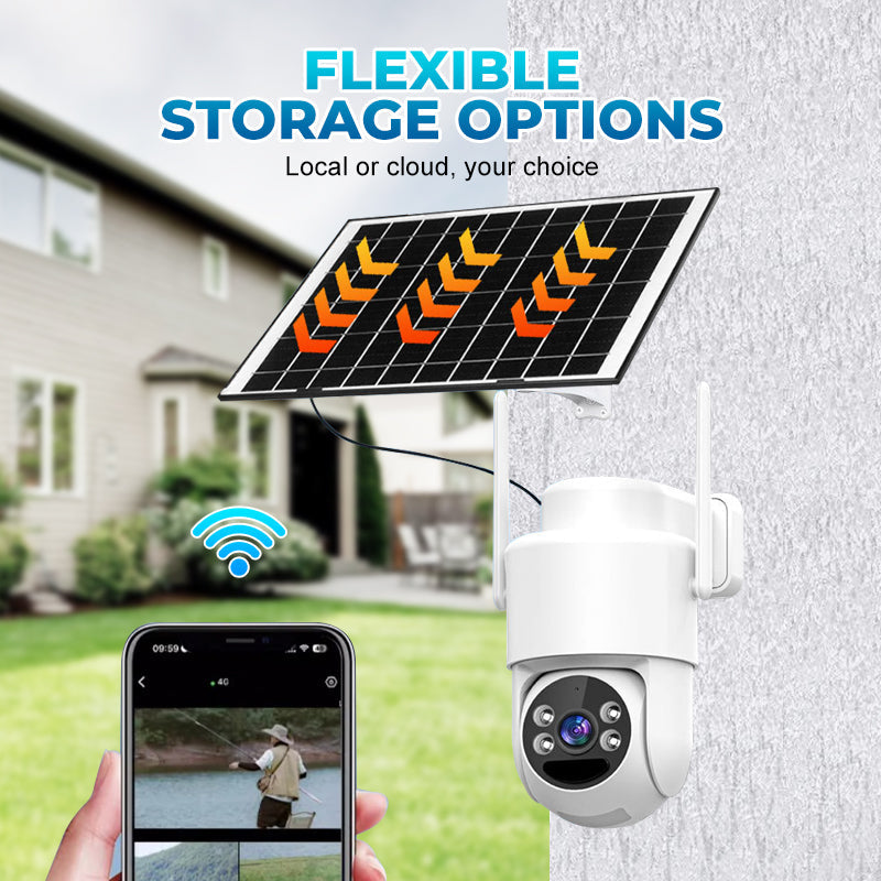 SolarRay™ — Never Miss a Moment with 24/7 Solar-Powered Security That Puts You in Control