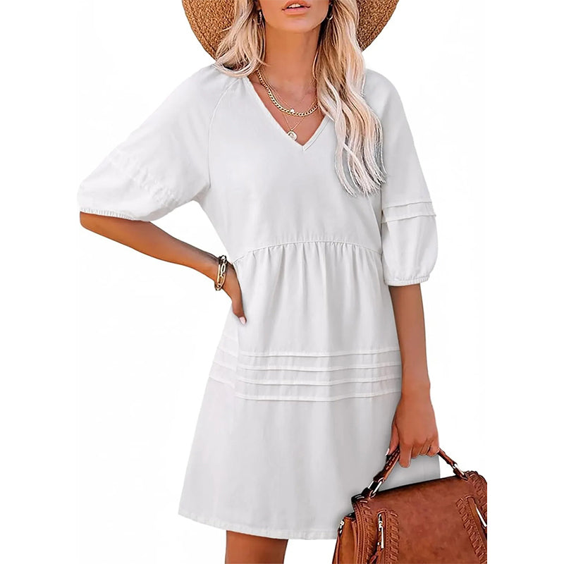 DenimEase™ Dress — Slip Into Feather-Light Freedom That Turns Heads All Day