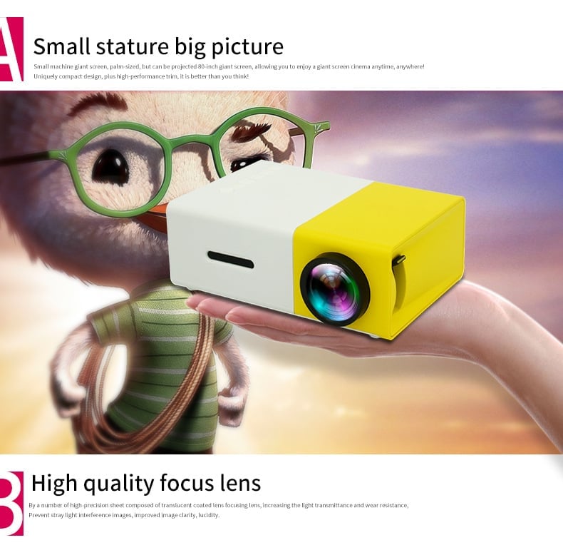 BeamLuxe™ — Pocket-Sized Cinema That Turns Every Space Into Your Ultimate Escape