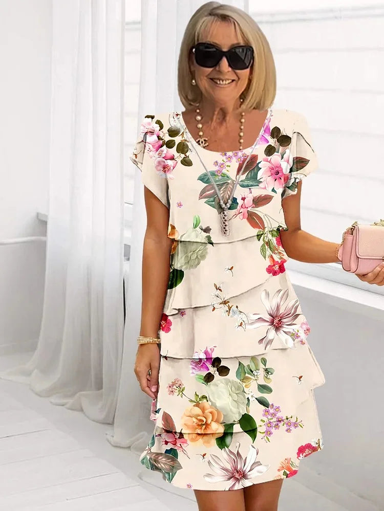 Floral Breeze Dress™ — Feel Weightless Grace and Turn Heads Effortlessly