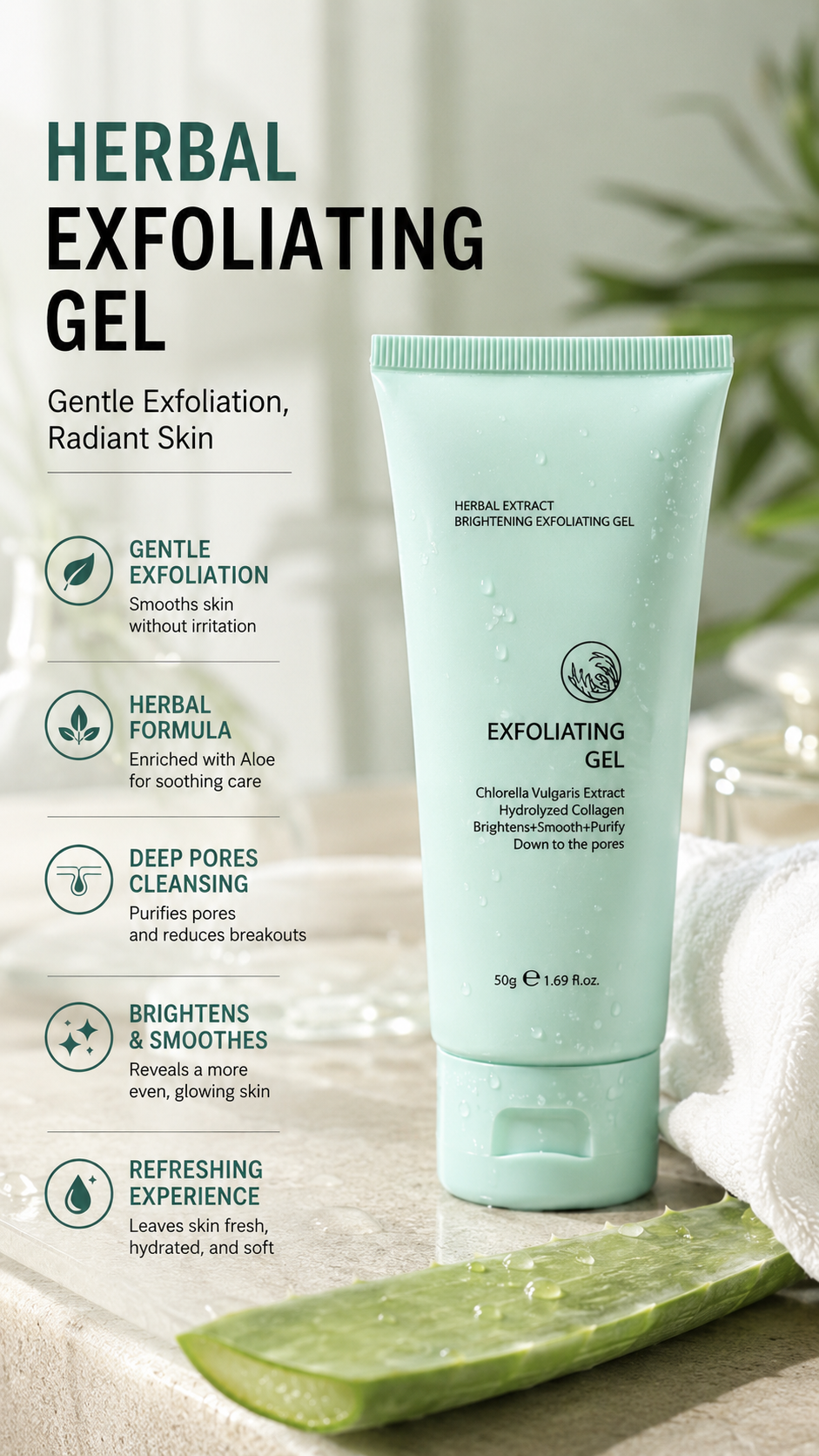 BotaniLuxe™ Herbal Brightening Gel — Unlock Soft, Radiant Skin That Turns Heads Every Day