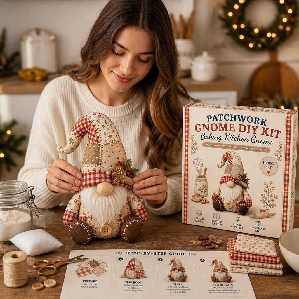 WhimsiNest™ Gnome Kit — Create Cozy Joy and Heartfelt Memories in Minutes