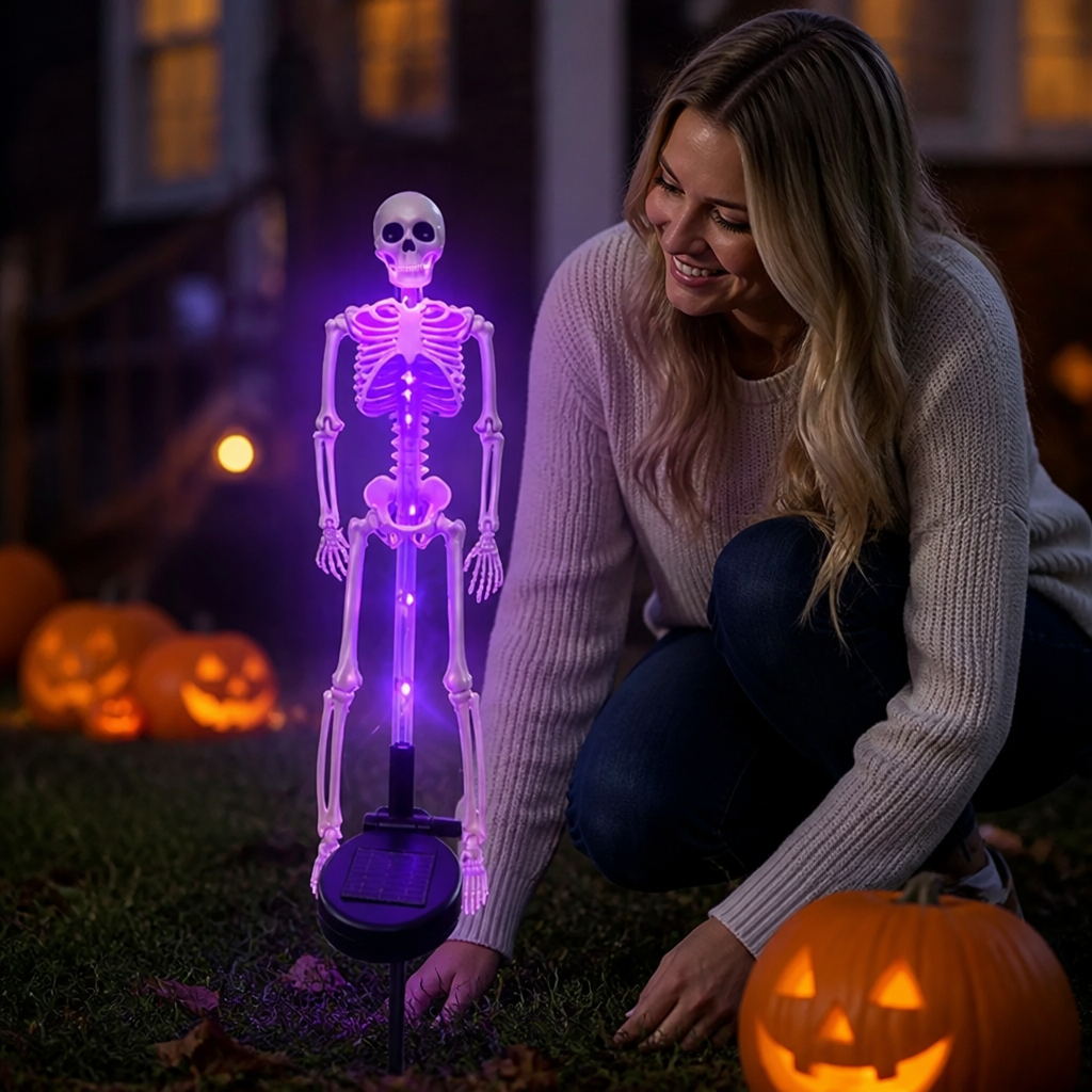 PhantomBeam™ — Ignite Spellbinding Halloween Nights with Effortless, Weatherproof Haunt