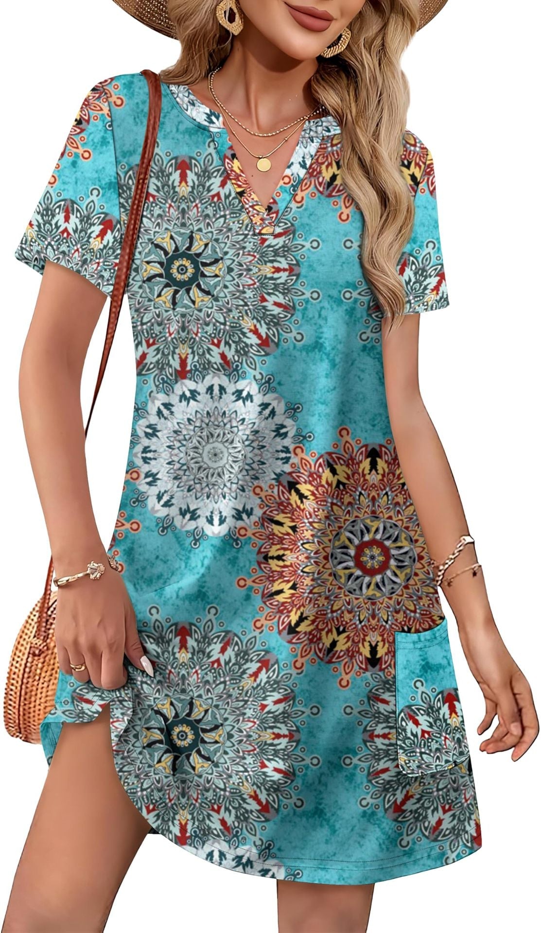 SerenaBreeze™ Midi Dress — Glide Through Summer with Effortless Confidence and Freedom