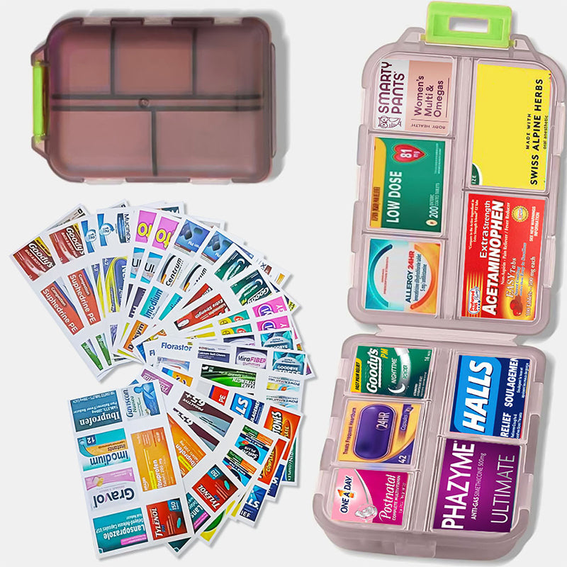 MedGuard™ Compact Pill Vault — Ultimate Pocket Power for Organized, Stress-Free Health Control