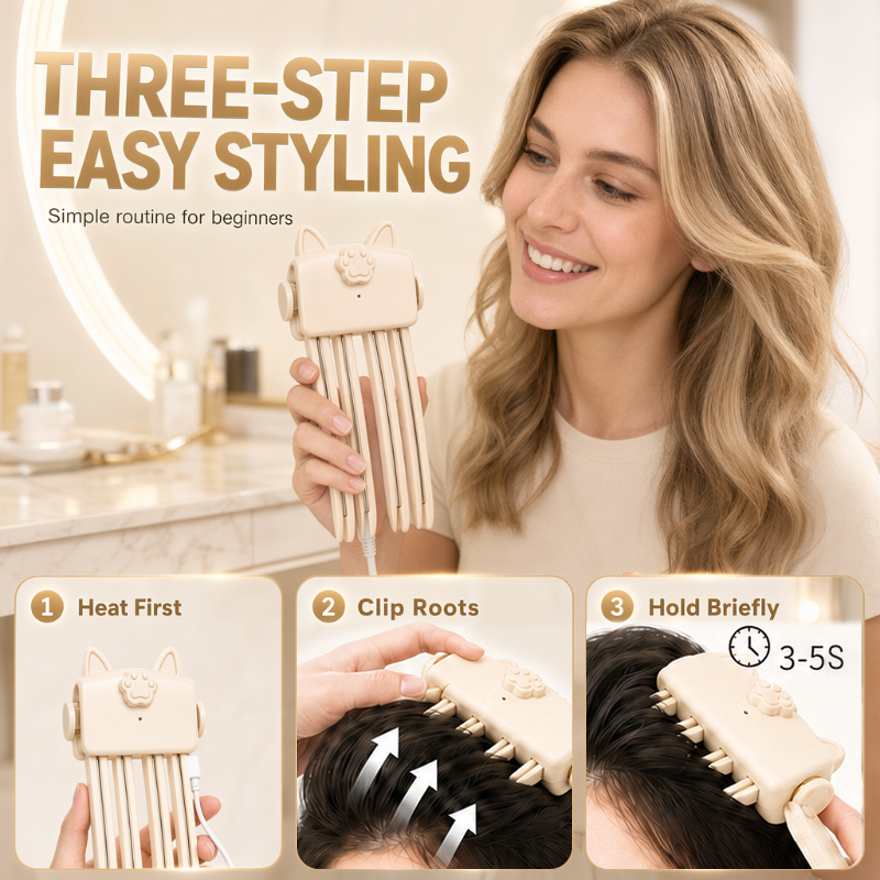 VivaLuxe™ Root Lift Clip — Instantly Amp Up Your Hair for All-Day Head-Turning Volume