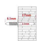 BladeFix™ Seamless Skirting Nails — Achieve Flawless Walls Without a Trace for Lasting Pride and Confidence
