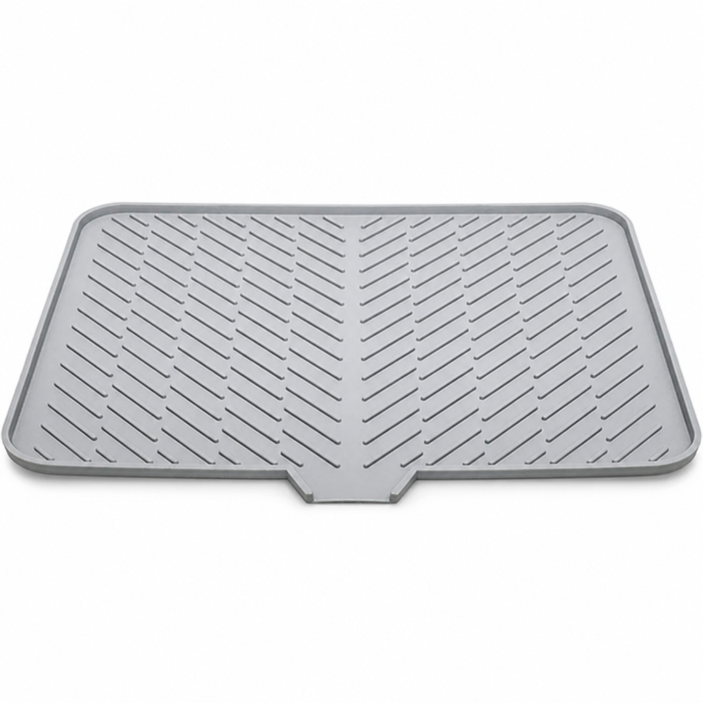 AquaFlow™ Silicone Drying Mat — Take Back Your Counter with Effortless, Splash-Free Drying