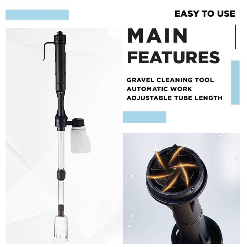 AquaPulse™ — Relax While It Powers Your Aquarium’s Deepest Clean
