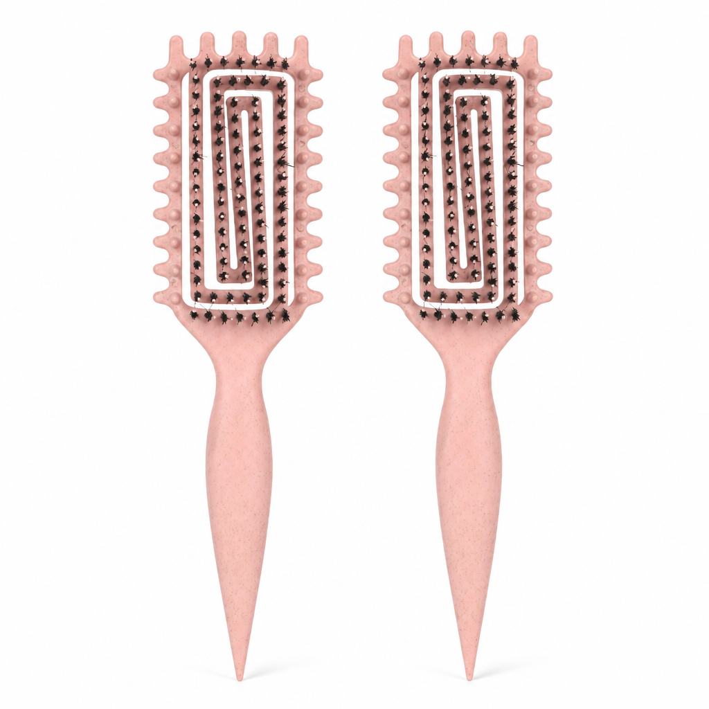 VivaCurl™ Styling Brush — Sculpt Stunning Curls That Shine All Day Without the Frizz