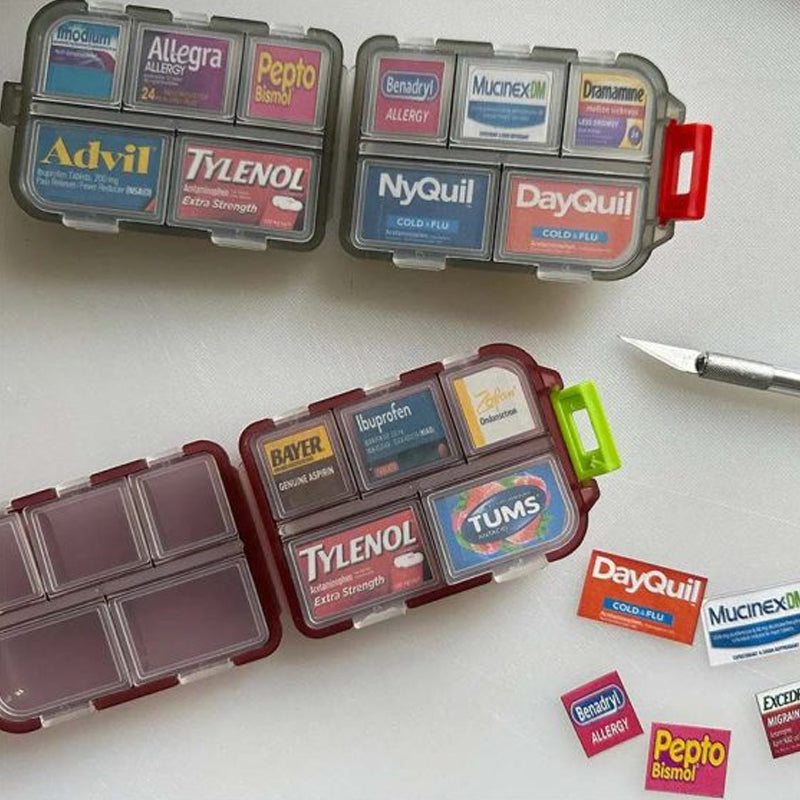 MedGuard™ Compact Pill Vault — Ultimate Pocket Power for Organized, Stress-Free Health Control