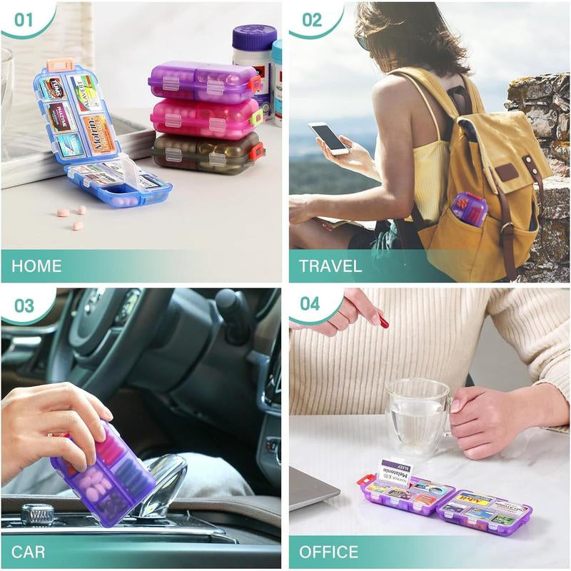 MedGuard™ Compact Pill Vault — Ultimate Pocket Power for Organized, Stress-Free Health Control