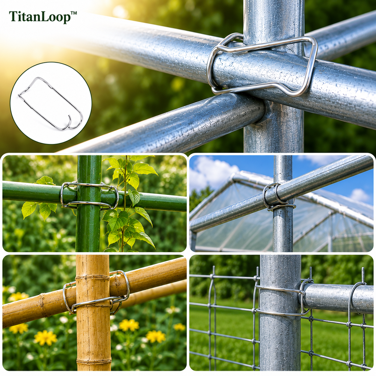 TitanLoop™ — Unbreakable Support That Makes Your Garden Thrive and Shine