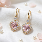 LuminaLuxe™ Heart-Shaped Drop Earrings — Unlock Irresistible Glow and Captivate Every Gaze