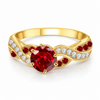 MiraLuxe™ Birthstone Ring — Wear Their Love as Your Daily Source of Comfort and Strength