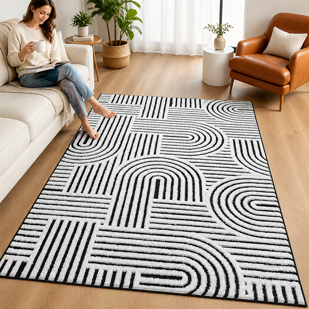 VelaraLuxe™ Arch Rug — Wrap Your Feet in Plush Comfort and Transform Every Room into a Stylish Sanctuary