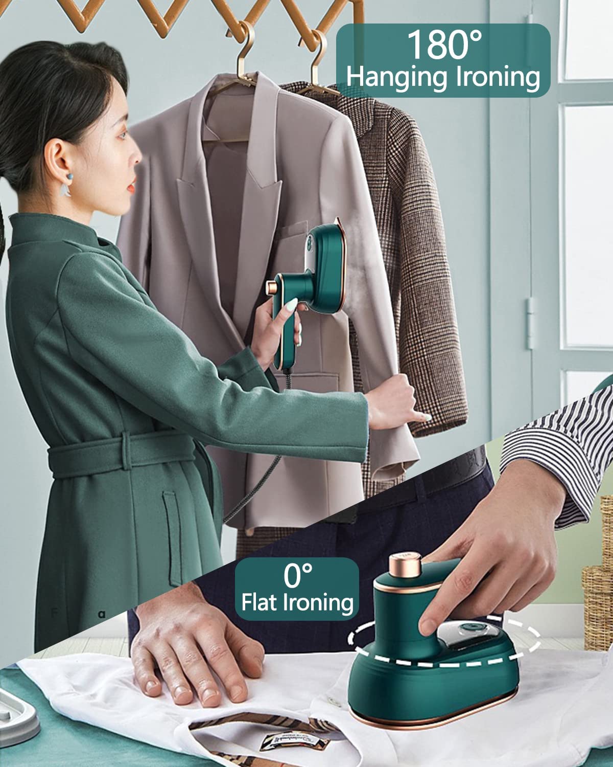 SteamEase™ — Remove Wrinkles Anytime, Anywhere with Powerful Portable Steam