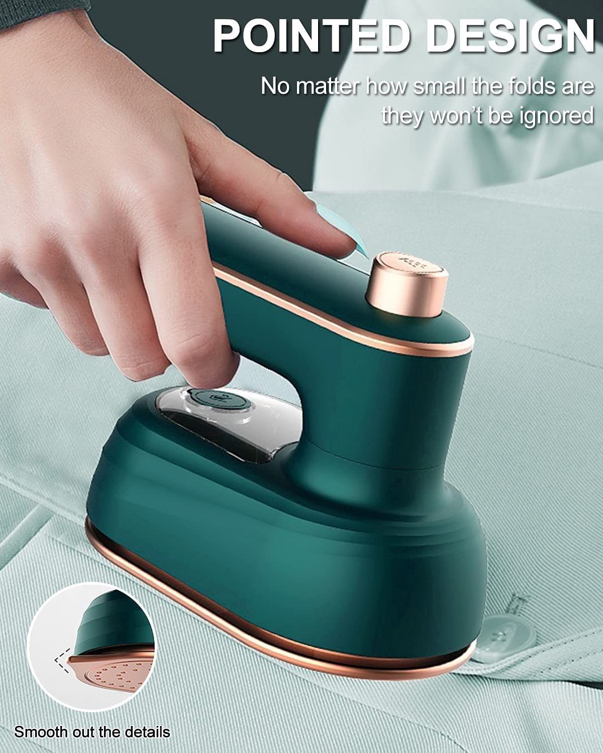 SteamEase™ — Remove Wrinkles Anytime, Anywhere with Powerful Portable Steam