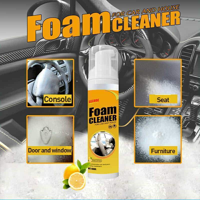 LumaShield™ Foam Cleaner — Effortless Clean That Protects and Transforms Every Surface