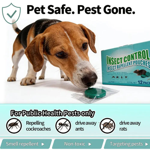 12-Pack of VeroGuard™ Repellent Pods — Banish Pests Silently and Reclaim Your Peace of Mind
