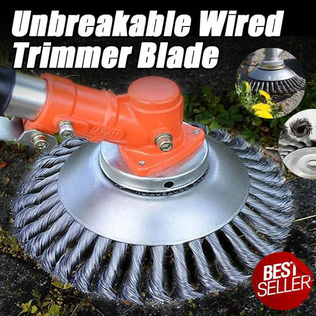 SteelForce™ Trimmer Blade — Crush Weeds Instantly and Reclaim Your Yard with Zero Hassle