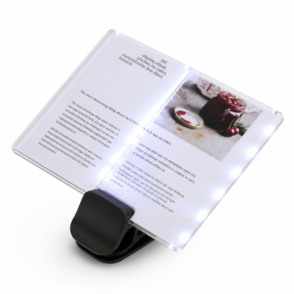 LumaNest™ — Enjoy Every Page Without Eye Strain or Cords Holding You Back