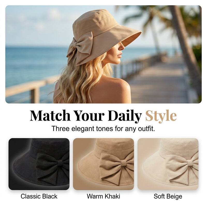 RadiantAura™ Hat — Unlock Effortless Elegance with Unbeatable Sun Protection
