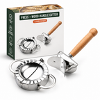 Dumpliva™ Stainless Steel Dumpling & Dough Cutter Set — Effortless Perfect Dumplings That Turn Your Kitchen Into a Celebration