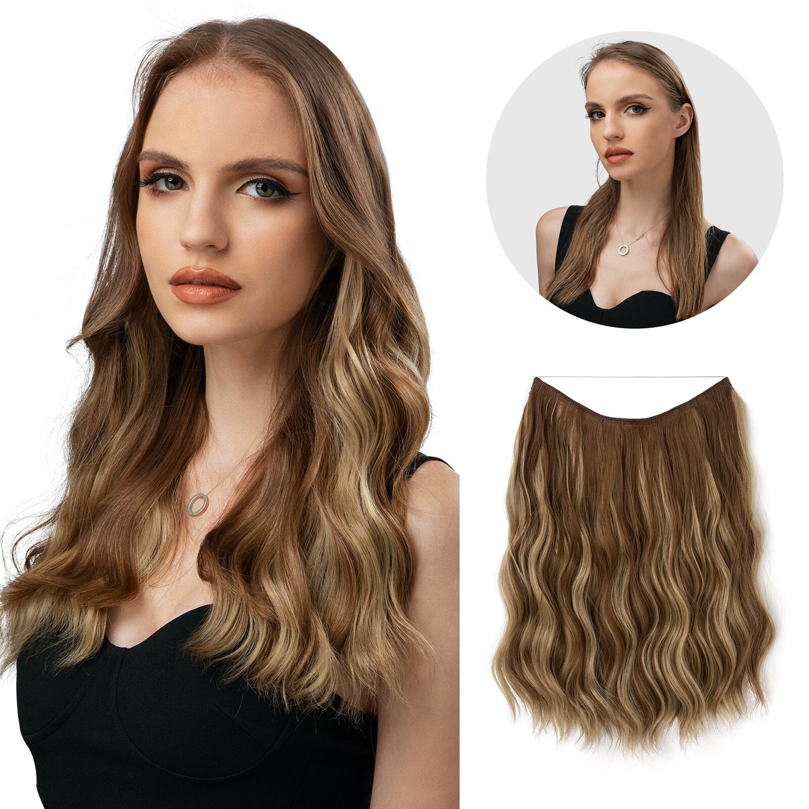 HaloGlow™ — Insta-Boost Your Confidence with Seamless, Head-Turning Hair