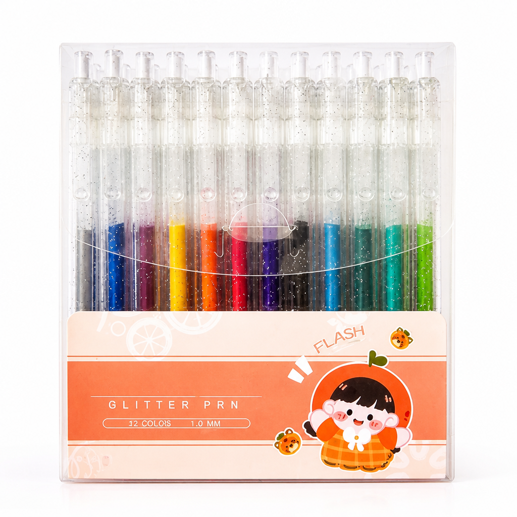 RamielleShine™ — Ignite Every Page with Smudge-Free, Glowing Glitter Magic