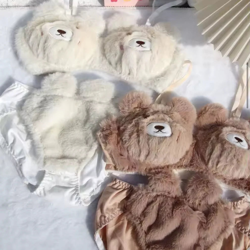 SnuggleMuse™ 4-Piece Lingerie Set — Feel Flawlessly Comfortable and Playfully Confident All Day