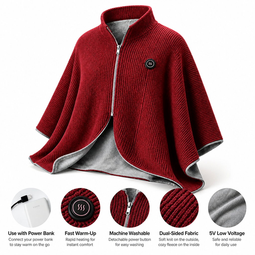 LumiFleece™ — Your On-the-Go Wrap of Instant, Blissful Warmth