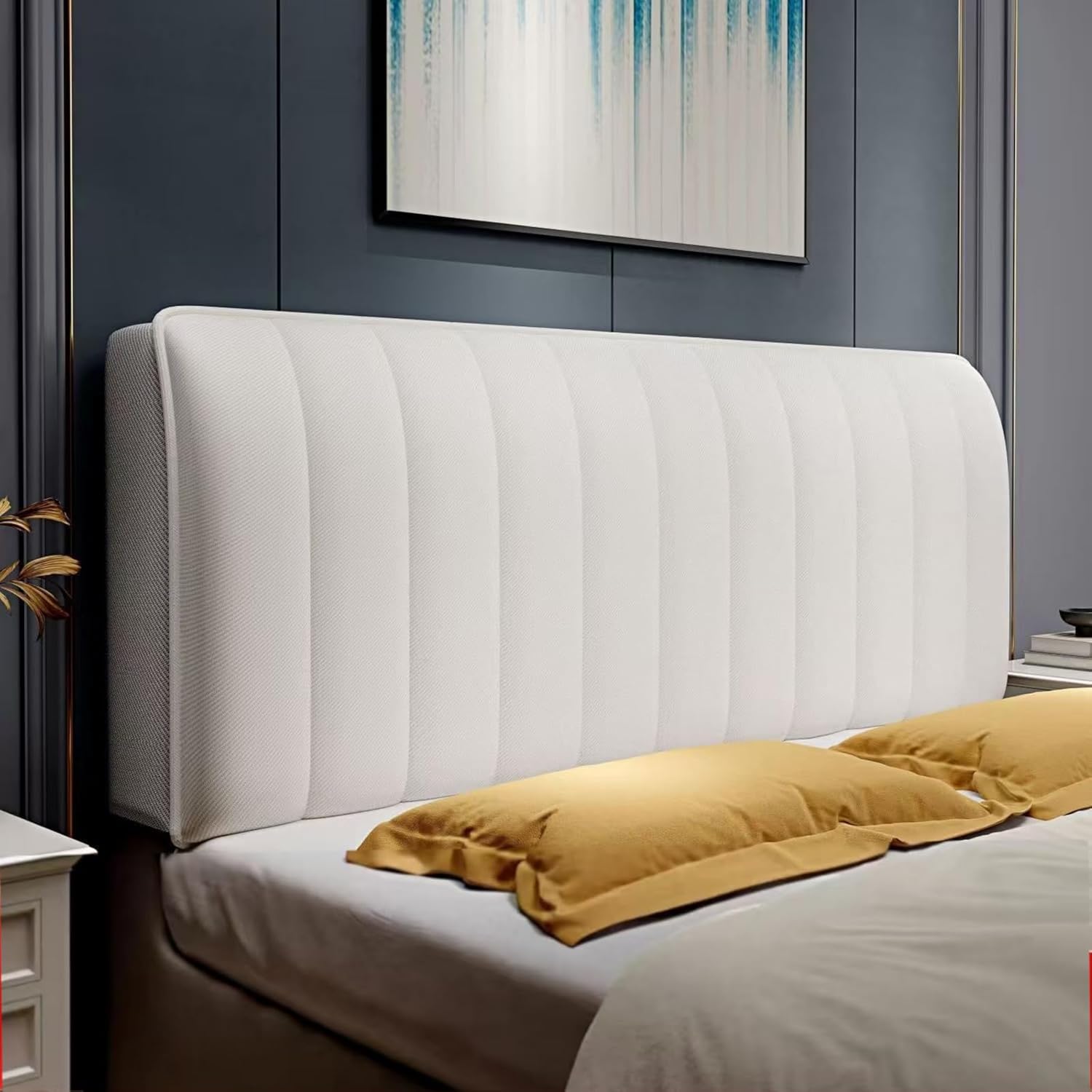 LumaShield™ — Wrap Your Headboard in Spotless, Silky Comfort Every Day