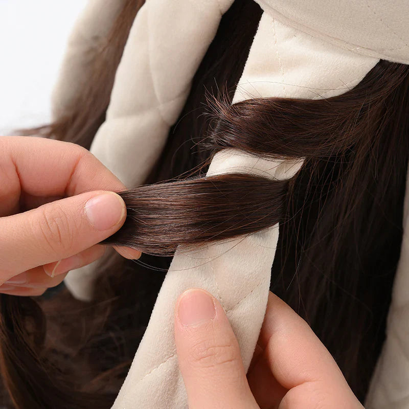 SilkWrap™ — Wake Up to Soft, Stunning Curls That Protect and Shine Your Hair