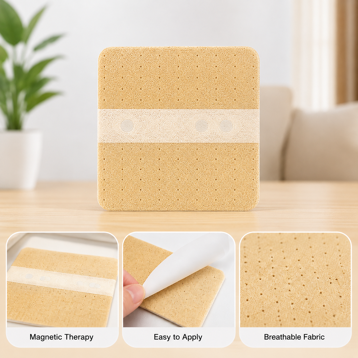 HeatEase™ Ginger Therapy Patches — Melt Away Pain and Move Freely Again