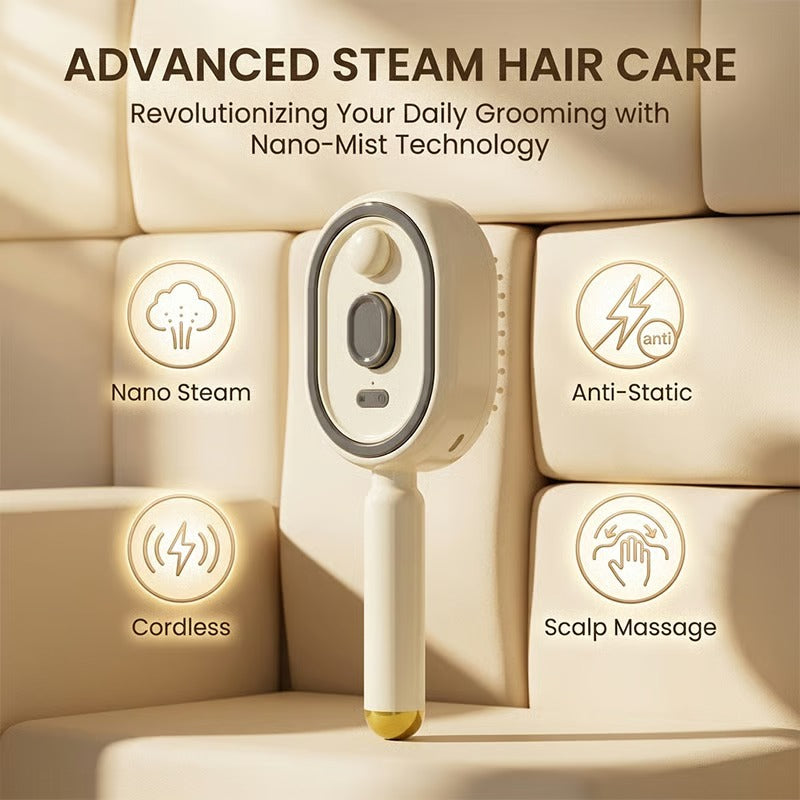 Hydrallure™ Spray Air Cushion Massage Comb — Unlock Silky, Stress-Free Hair That Radiates Confidence