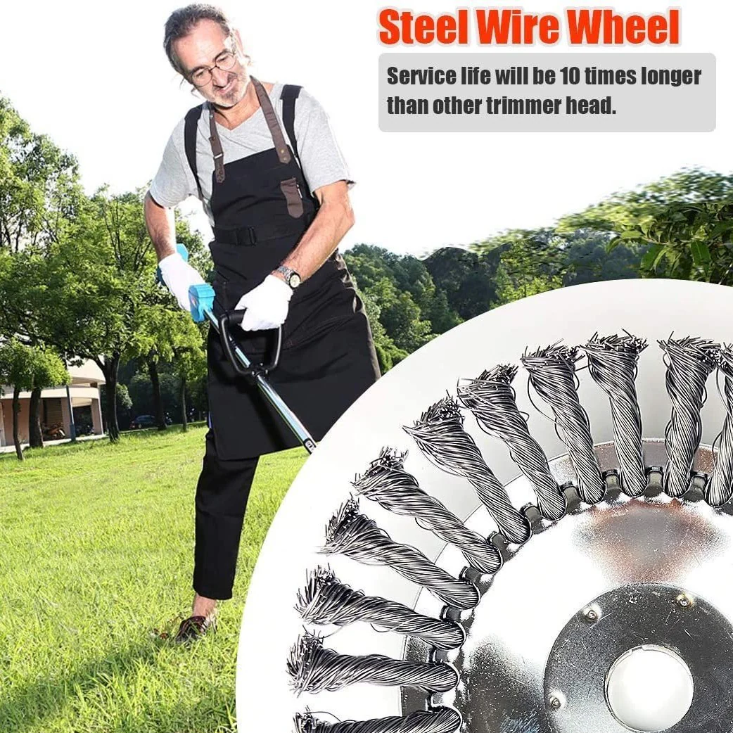 SteelForce™ Trimmer Blade — Crush Weeds Instantly and Reclaim Your Yard with Zero Hassle