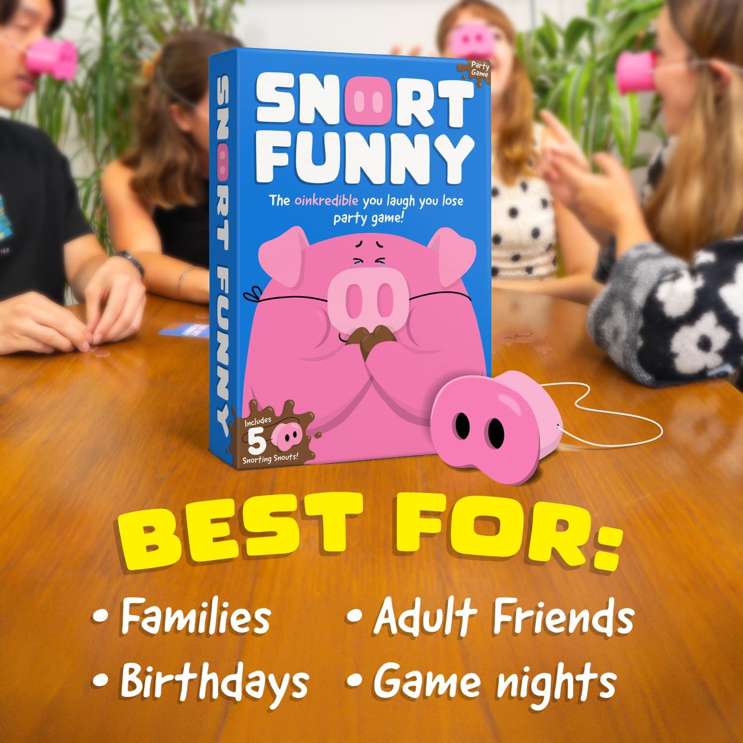 GrinSnout™ — Ignite Explosive Laughter and Unforgettable Family Fun