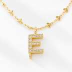 Calyvra™ Petal Chain Necklace — Own Your Glow with Personalized Elegance and Timeless Strength