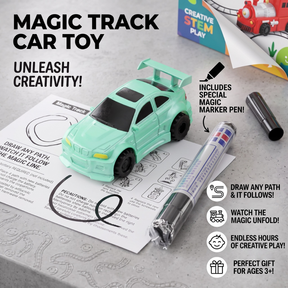 TraceRacer™ — Ignite Your Child’s Creativity and Calm in Every Playful Ride