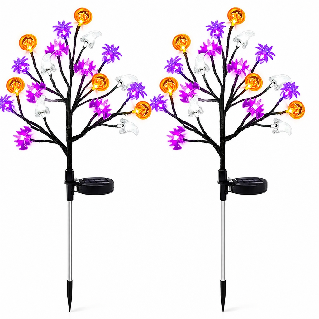 PumpkinGlow™ Pumpkin Branch Lights — Ignite Your Yard with a Spellbinding Halloween Glow