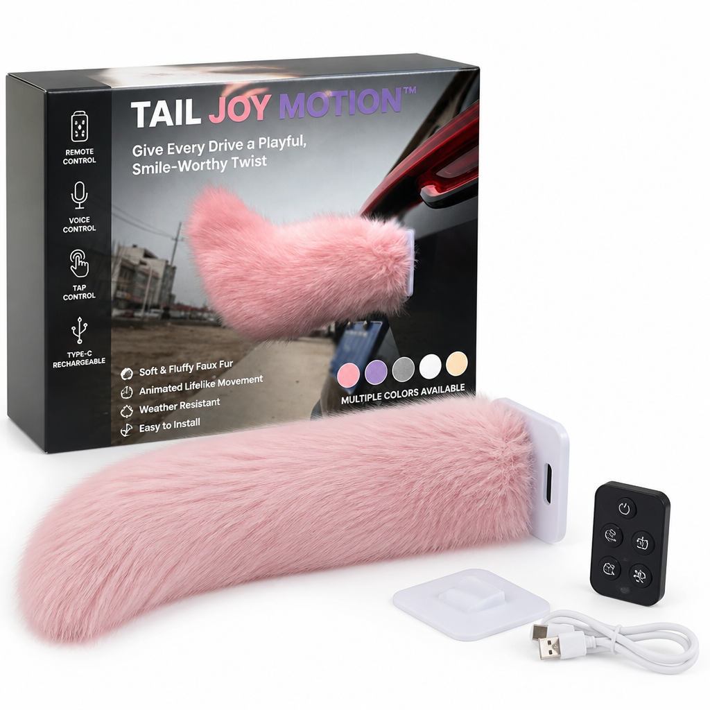 TailJoyMotion™ — Give Every Drive a Playful, Smile-Worthy Twist