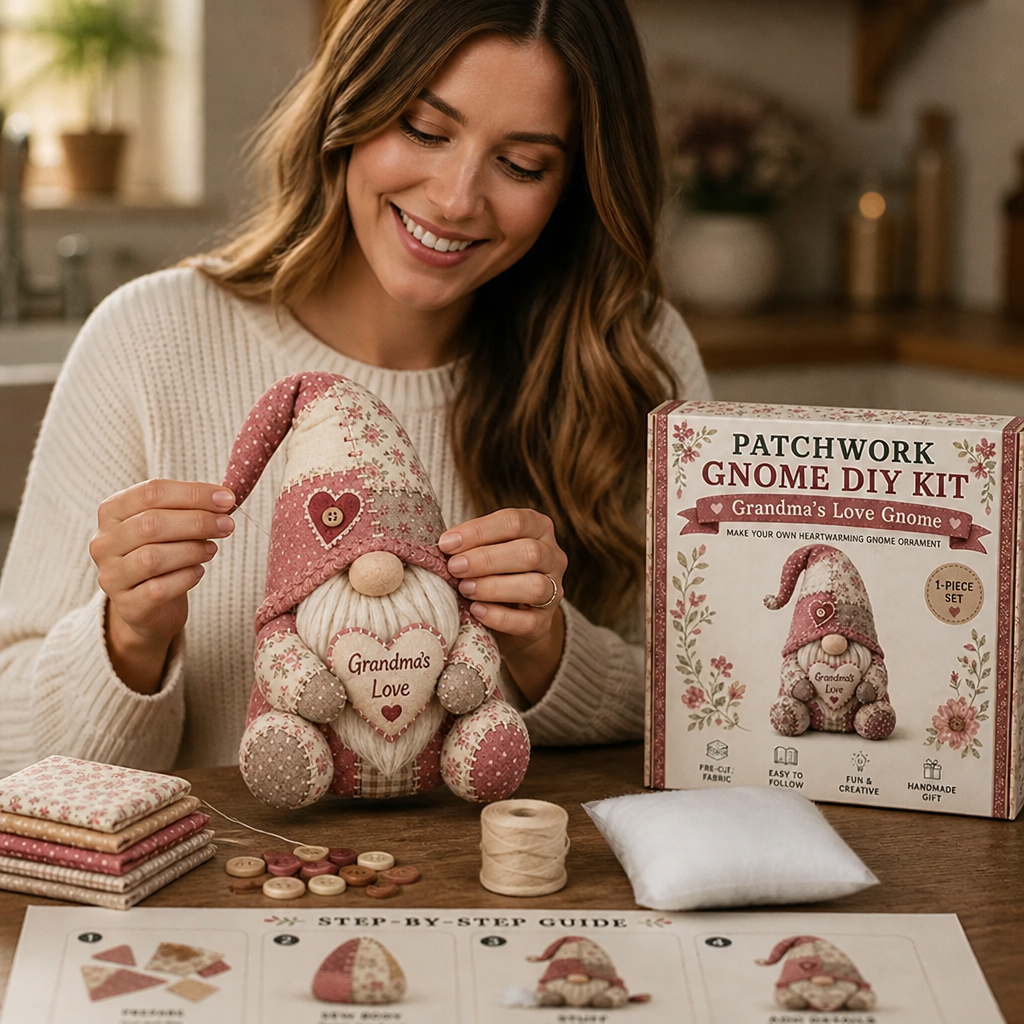 WhimsiNest™ Gnome Kit — Create Cozy Joy and Heartfelt Memories in Minutes