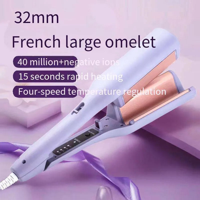 VivaCurl™ 3 Barrel Ceramic Curler — Unleash Stunning, Head-Turning Waves That Last All Day