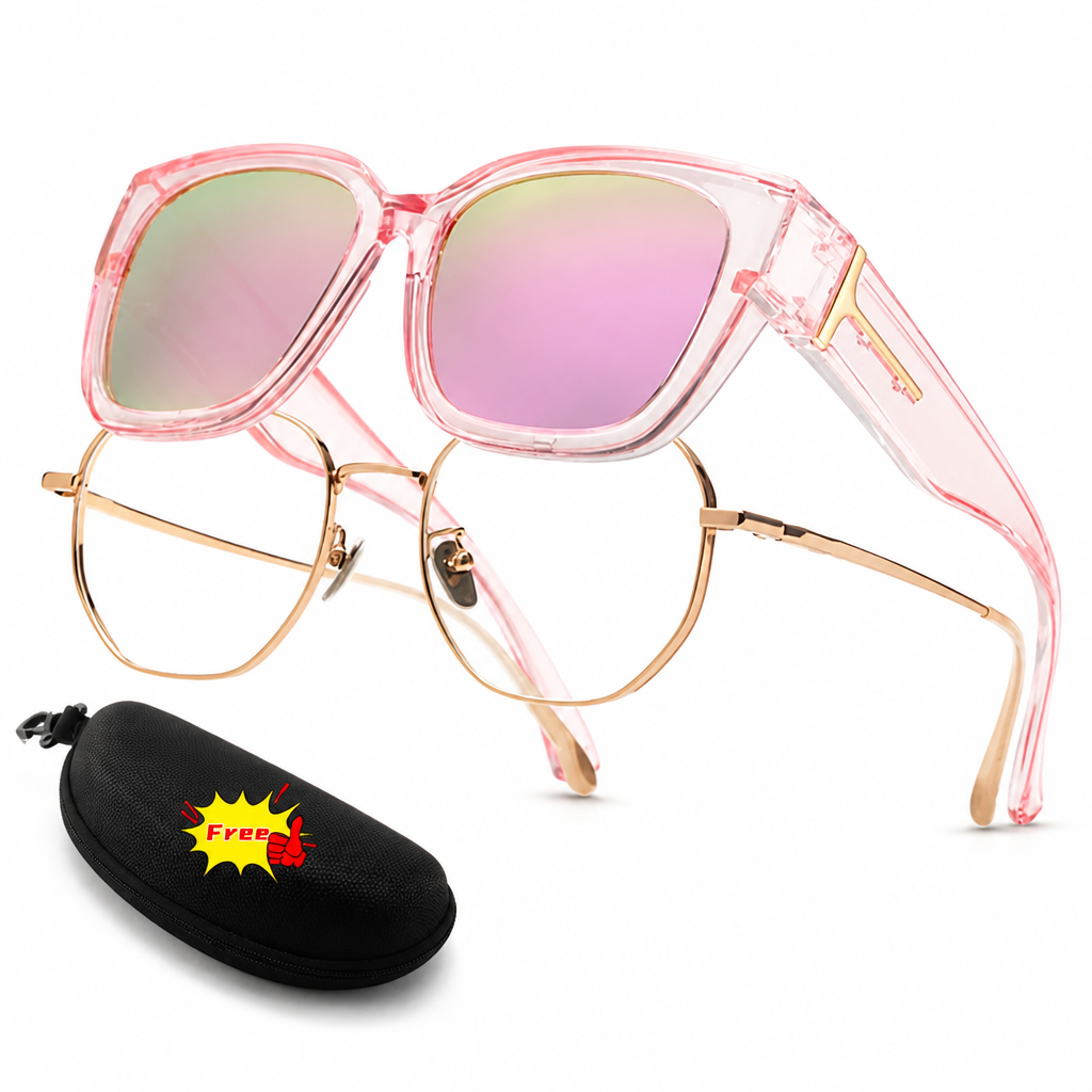 Optivelle™ — Glide Over Your Glasses for All-Day Comfort, Style & Crystal-Clear Vision