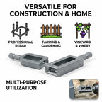 SteelGrip™ — Turn Your Drill Into a Powerhouse for Rock-Solid, Effortless Wire Ties