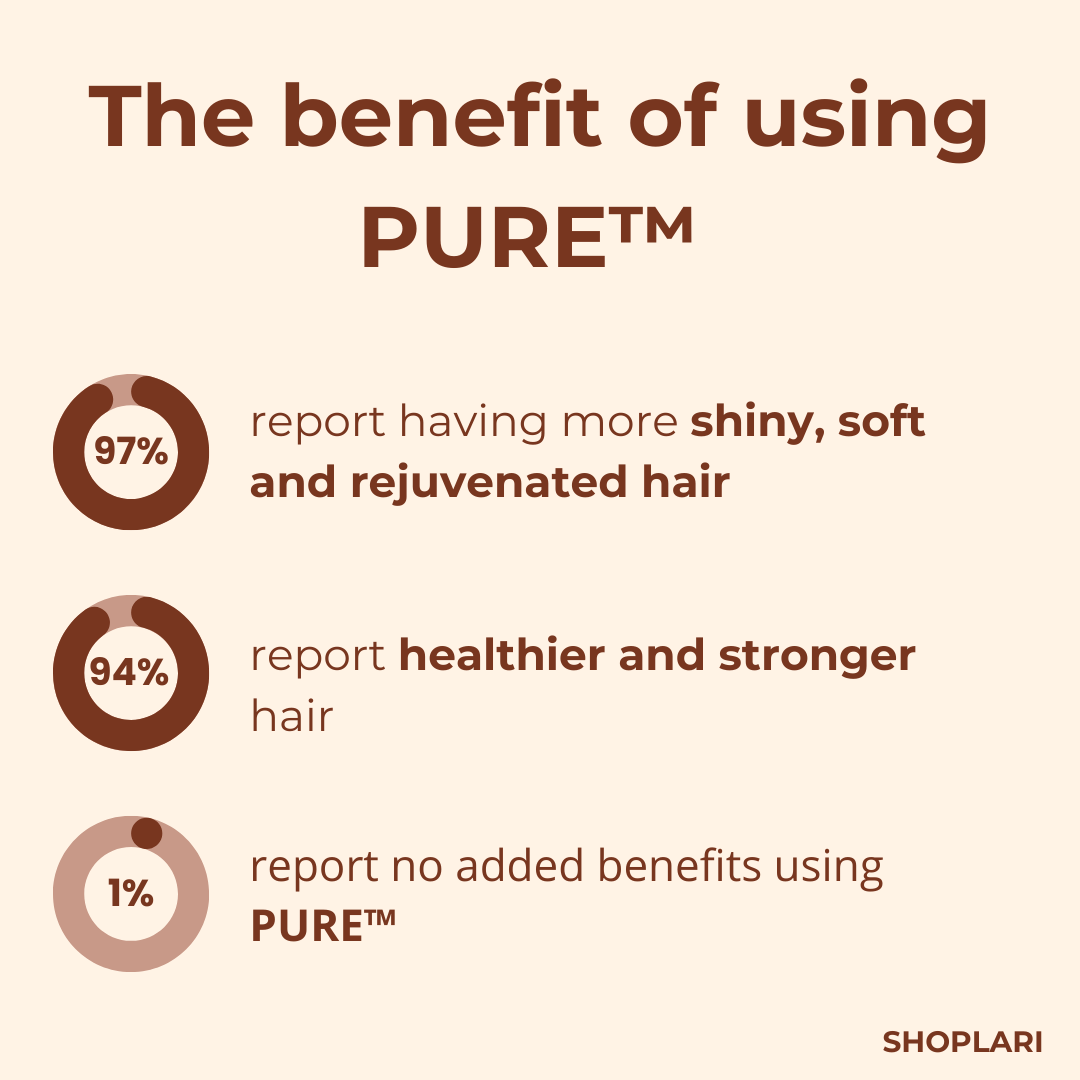 Pure™ — Instantly Revive Lifeless Hair with Silky, Head-Turning Shine