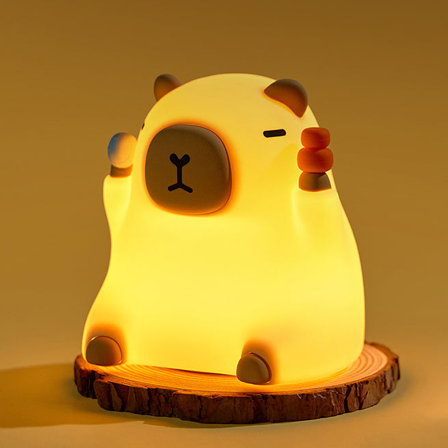 LunaPaw™ Squishy Night Light — Wrap Your Nights in Soothing Warmth and Playful Comfort