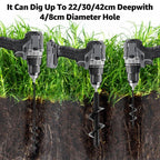 DuraSpin™ Helical Drill Bits — Power Through Tough Soil Without Breaking a Sweat